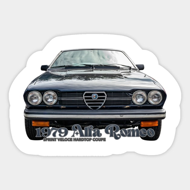 1979 Alfa Romeo Sprint Veloce  Hardtop Coupe Sticker by Gestalt Imagery